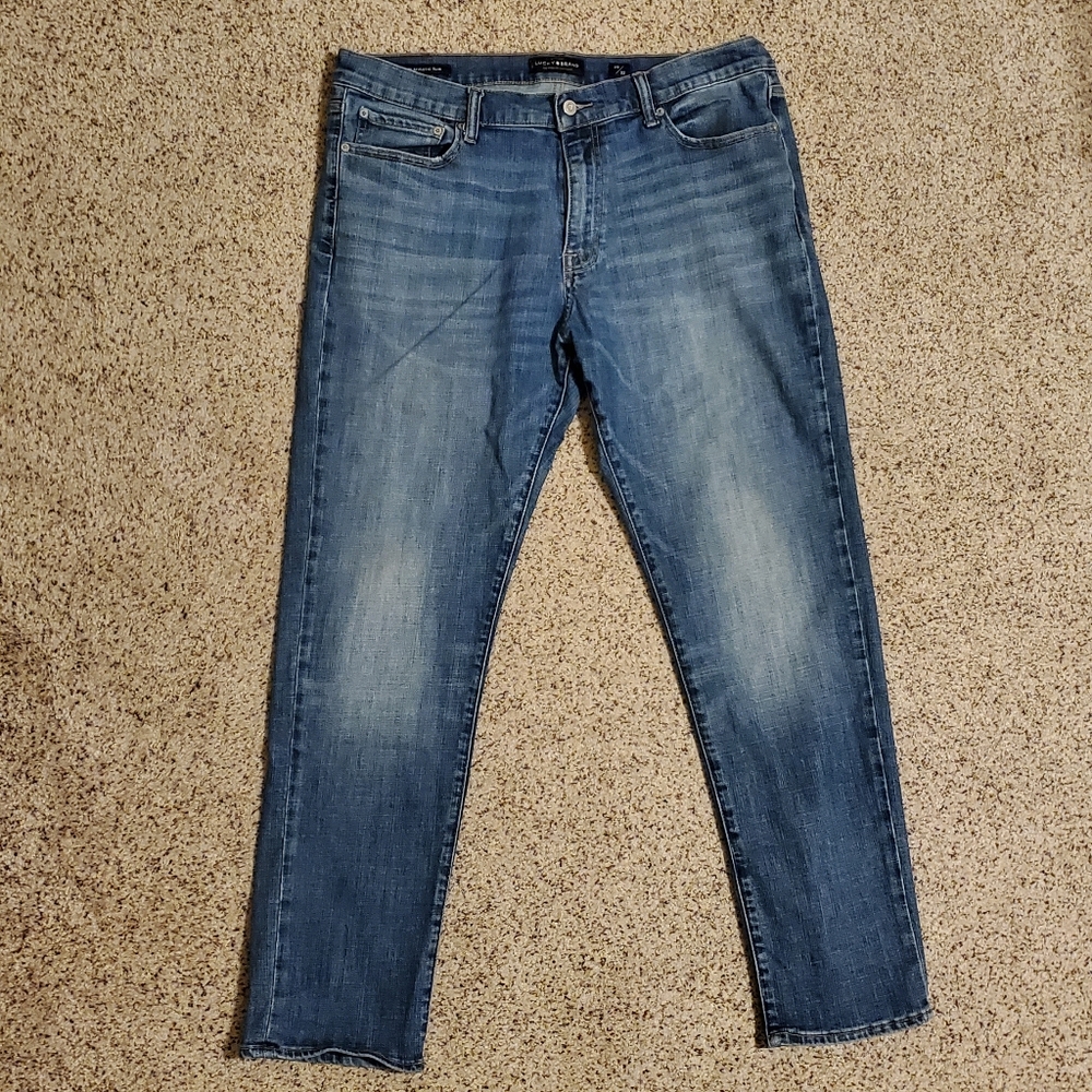 Lucky Brand 410 Athletic Slim Blue Denim Jeans